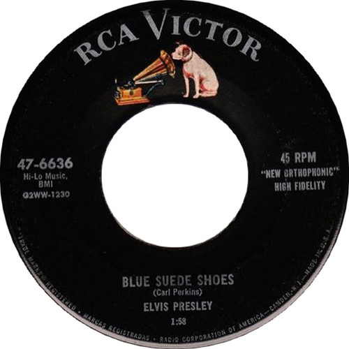ELVIS DISCOGRAPHY (1956): “BLUE SUEDE SHOES – TUTTI FRUTTI”