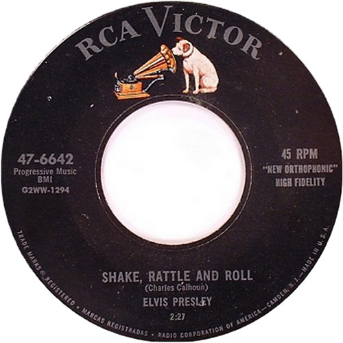 ELVIS DISCOGRAPHY (1956) “SHAKE RATTLE AND ROLL – LAWDY MISS CLAWDY”