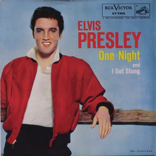 Elvis One Night I Got Stung