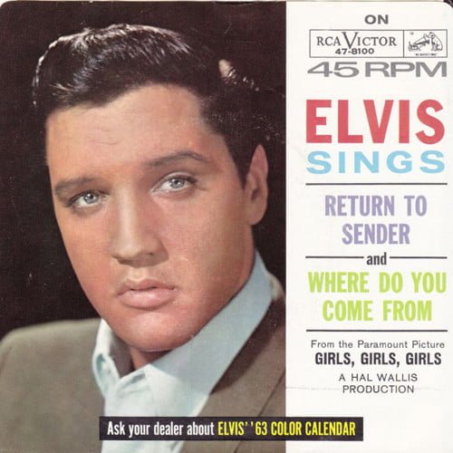 Elvis Presley Discography 1962