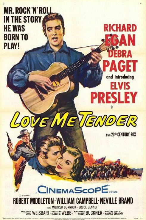 🎬 “LOVE ME TENDER” (1956)