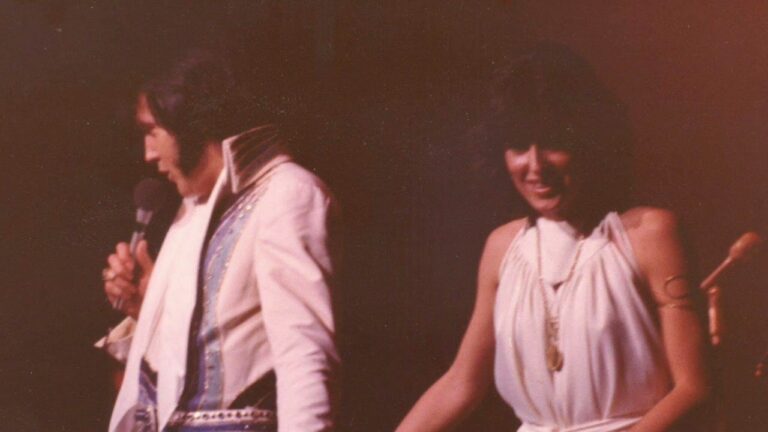Elvis Presley and Kathy Westmoreland