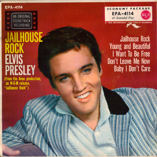Elvis Presley Extended Play Jailhouse Rock 1957