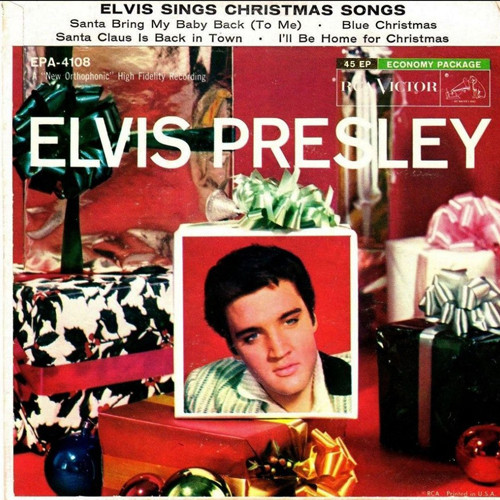 Elvis Presley EP "Elvis sings christmas songs" 1957